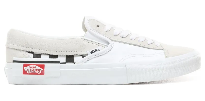 Vans Slip-On CAP ‘White Black Checkerboard’ True White/Black (VN0A3WM527I)