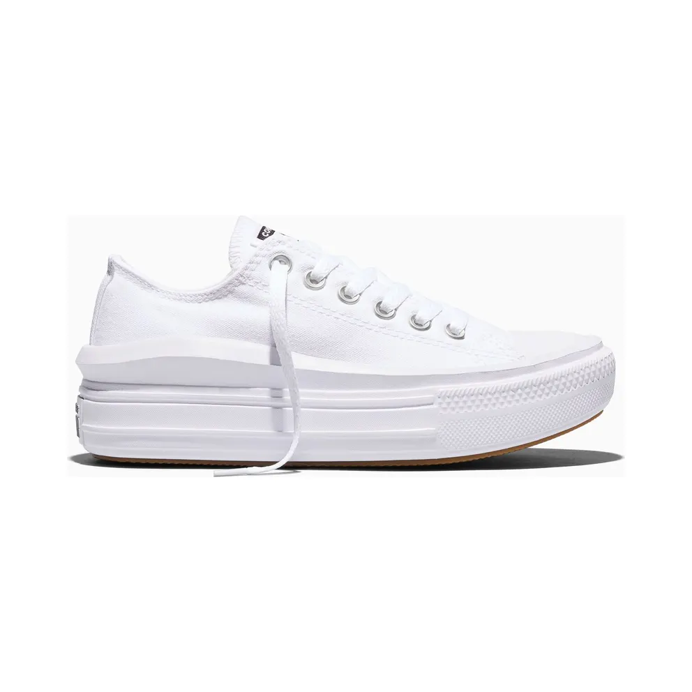 Converse Canvas Color Chuck Taylor All Star Move White/White/White