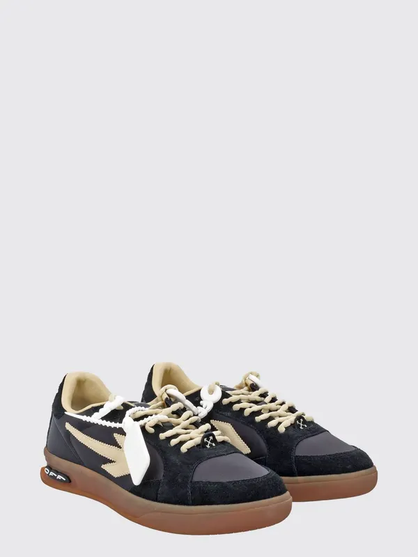 Off-White End of Play Suede and Nylon Black (M2ALS6F002100A)