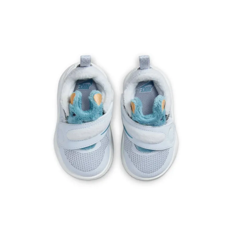 Nike Team Hustle D 11 Football Grey Summit White Celestial Gold Denim Turquoise (FZ1247-001)
