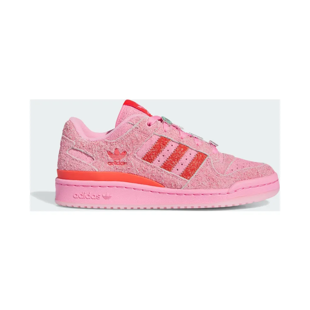 adidas Forum Low CL The Grinch Basketballschuh Bliss Pink / Bright Red / Bright Red (ID8895)