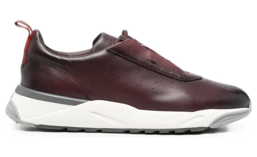 Santoni Geperforeerde leren “Red” (MBIM22027BGRTGON)