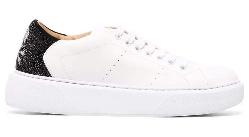 Philipp Plein mit Totenkopf “White” (SABSWSC2361PLE010N)