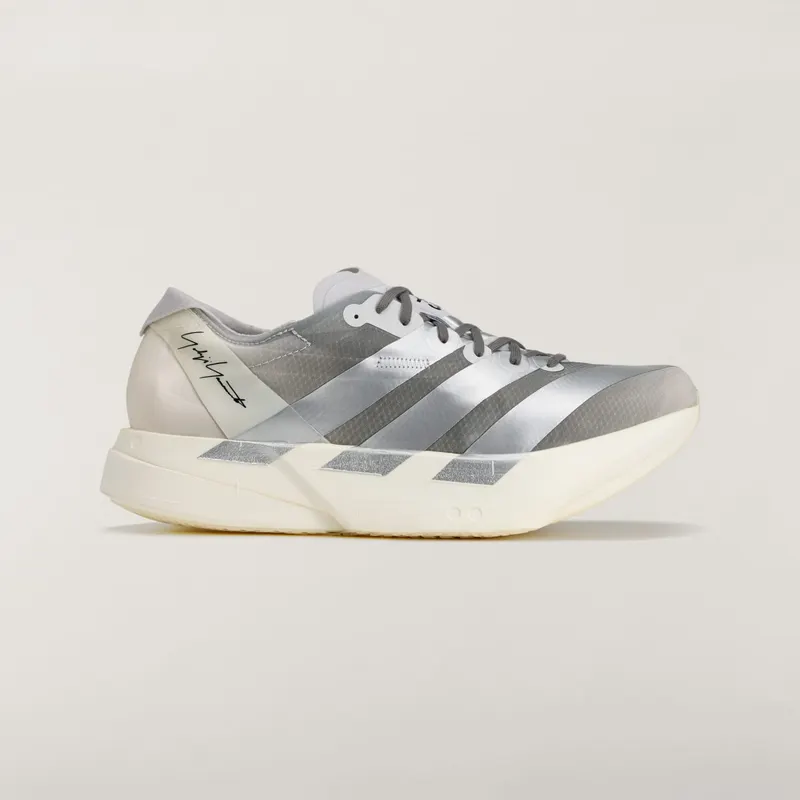 Adidas Y-3 ADIOS PRO 4 Sportschoenen Chalk White / Silver Metallic / Light Solid Grey (KZ9045)
