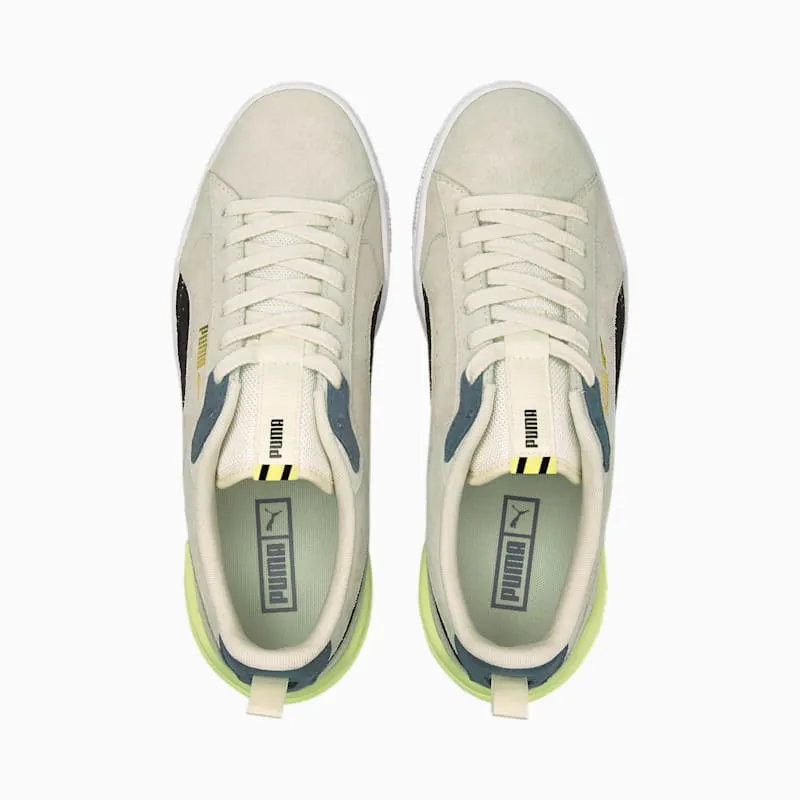 PUMA Suede Bloc Ivory Glow/Black (381183-01)