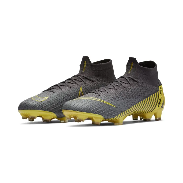 Nike Mercurial Superfly 6 Elite FG “Thunder Grey / Dark Grey / Black” (AH7365-070)