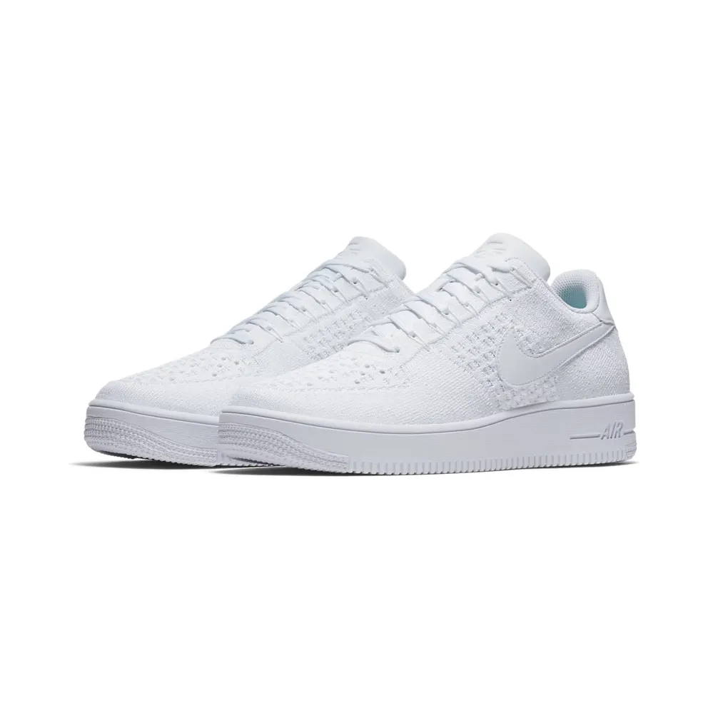 Nike Air Force 1 Ultra Flyknit Low Triple White White/White-White (817419-101)