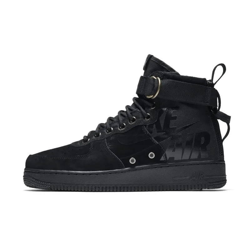 Nike SF Air Force 1 Mid Black Cool Grey Black/Black-Cool Grey (917753-008)