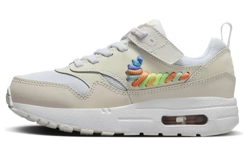 Nike Air Max 1 SE EasyOn PS “White Summit White Terra Blush Multi-Color” (FN4784-100)