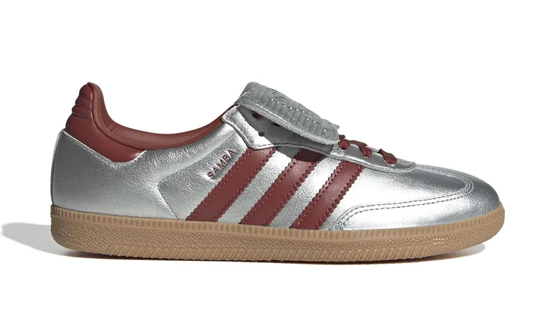 adidas Samba LT W (silver metallic / preloved ruby) – JH5707