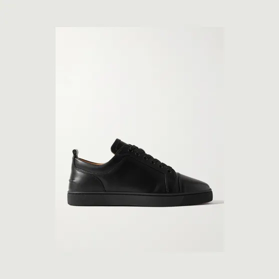 Christian Louboutin Louis Junior Leather Sneakers Black (3240420)