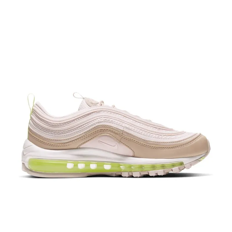 Nike Air Max 97 Barely Rose Volt (W) Barely Rose/Fossil Stone-Barely Volt-Barely Rose (CI7388-600)