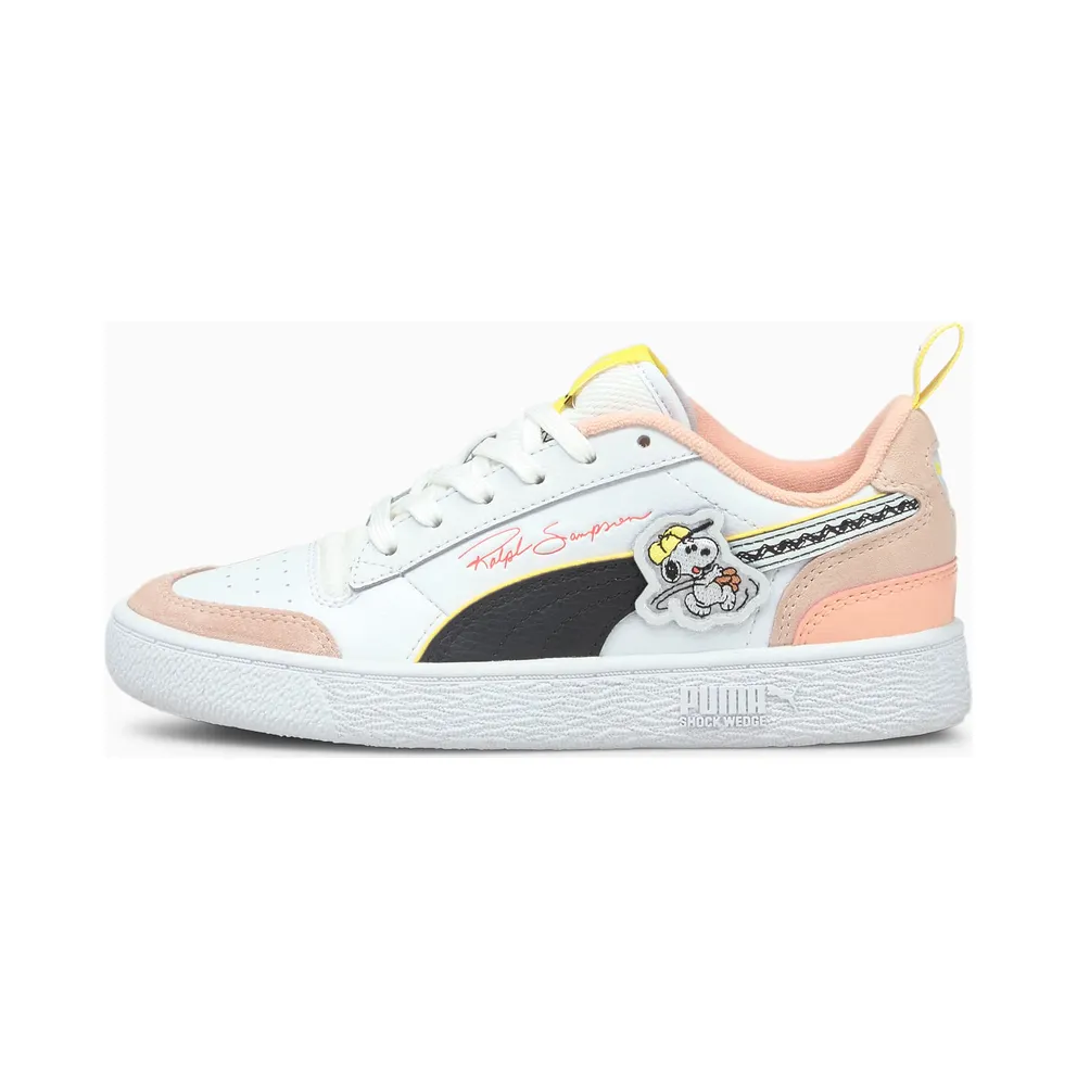 Puma x PEANUTS Ralph Sampson White/Pink/Black (375793-02)