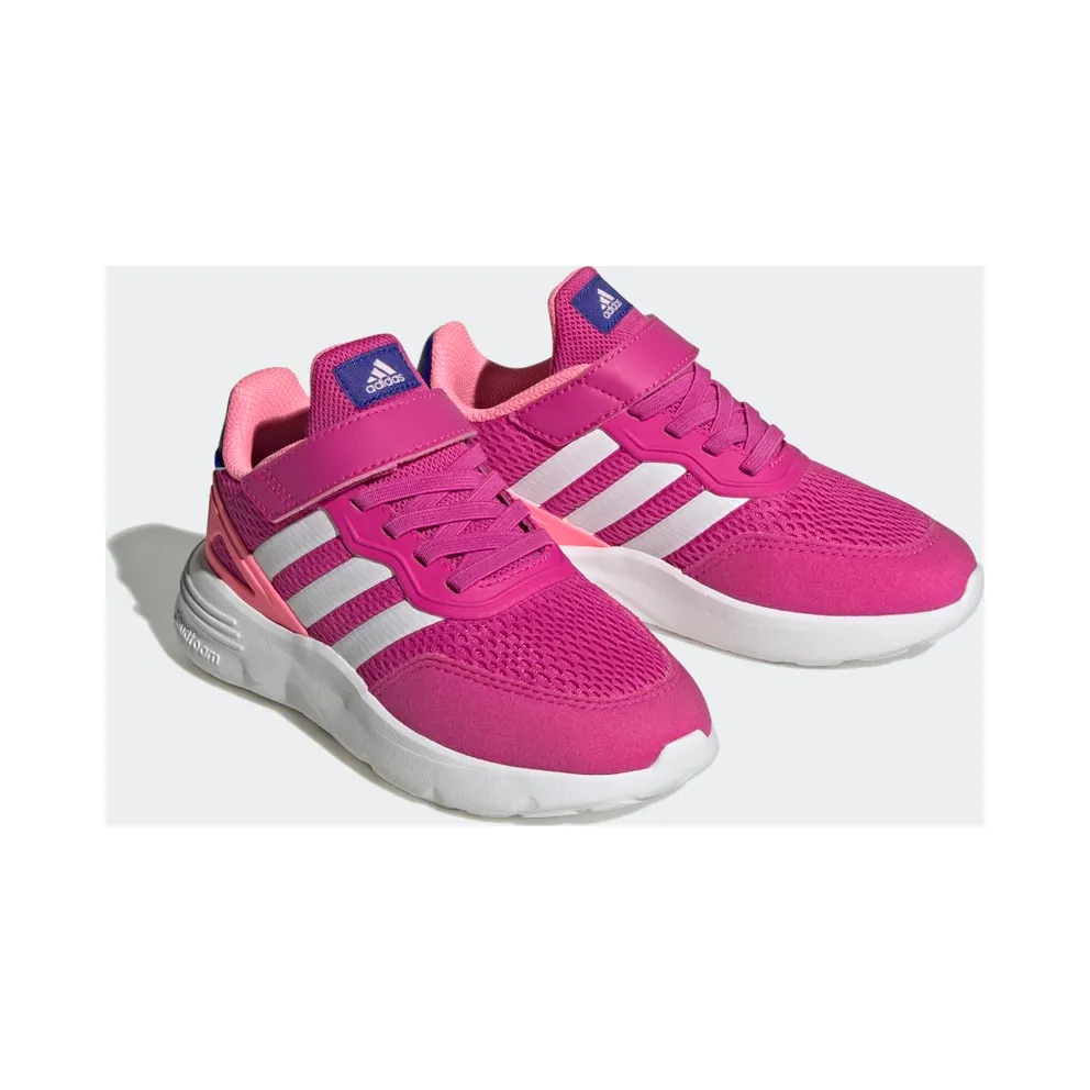 Adidas Nebzed Lifestyle Running Elastic Lace Top Strap Lucid Fuchsia / Cloud White / Cloud White (HQ6148)