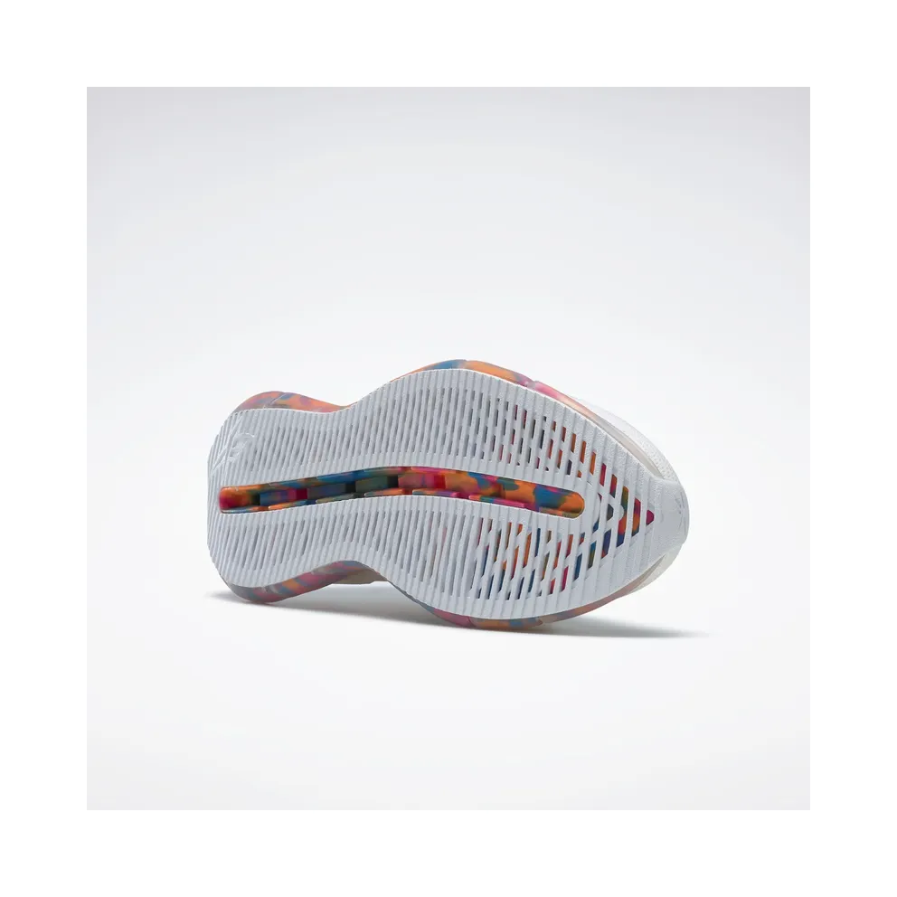 Reebok Zig Kinetica Shoes Horizon Blue / High Vis Orange / Proud Pink