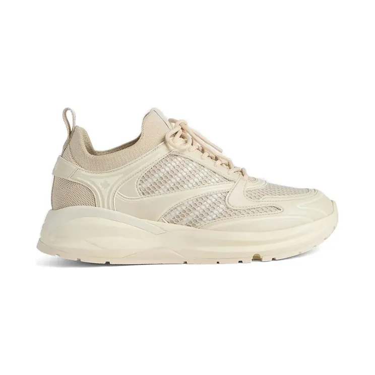 DSQUARED2 Dash sneakers met plateauzool en vlakken – Beige (SNW033259207159)