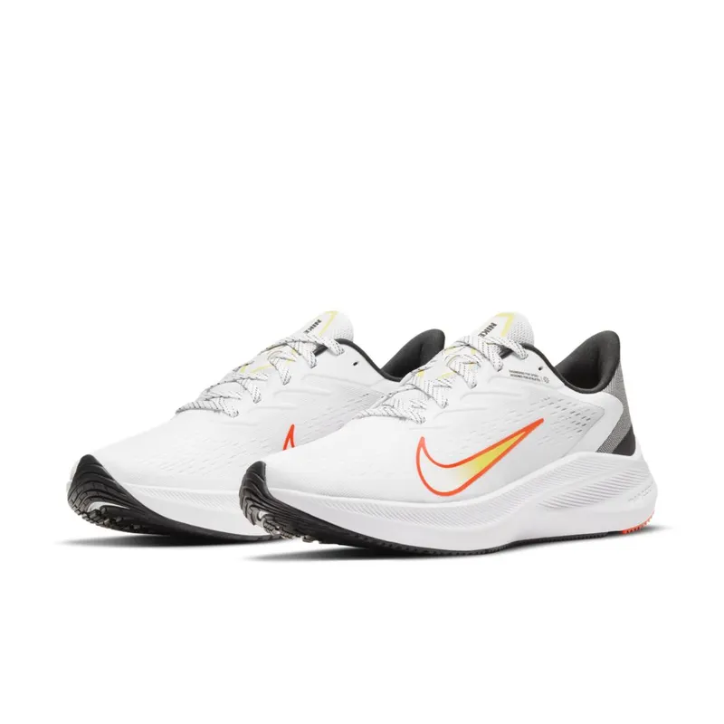 Nike Air Zoom Winflo 7 White Bright Mango (W) (CJ0302-107)