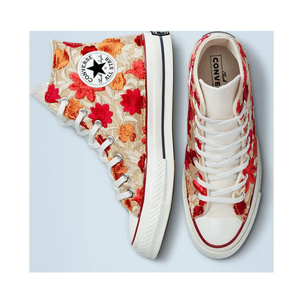Converse Chuck 70 Embroidered Flowers Embro Flowers (A03262C)