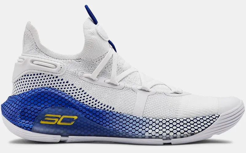 Under Armour Curry 6 Dub Nation (GS) White/Royal-White (3020415-103)