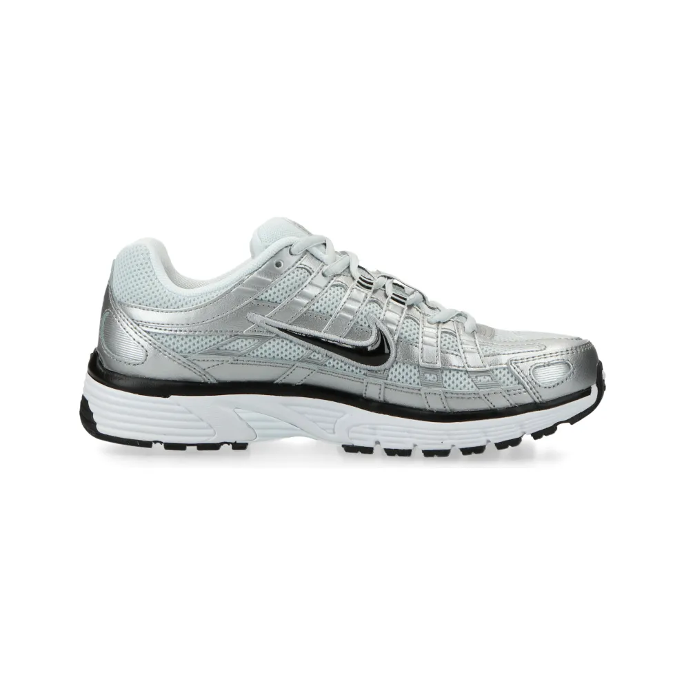Nike P-6000 (white / black / metallic silver) – FD9876-101