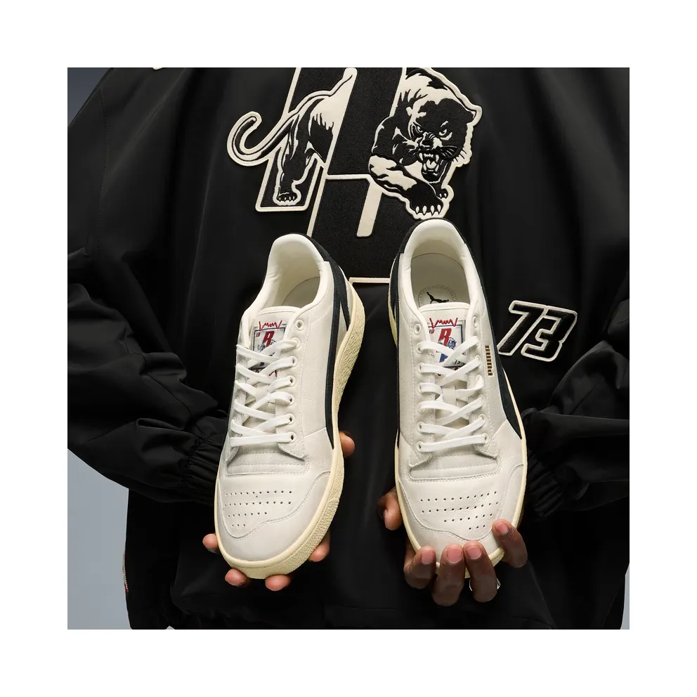 Puma x REPRESENT Majesty “Warm White / Puma Black” (313059_01)