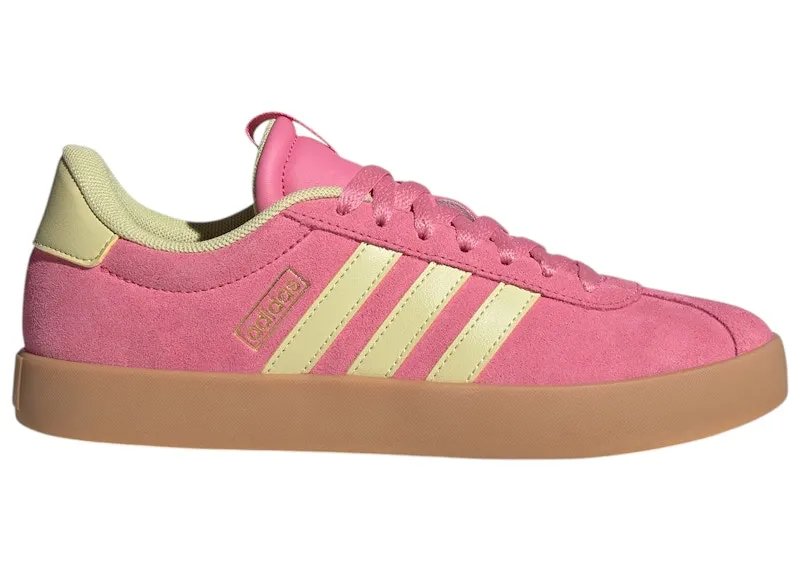 adidas VL Court 3.0 Pink Fusion Powder Yellow (JR8647)
