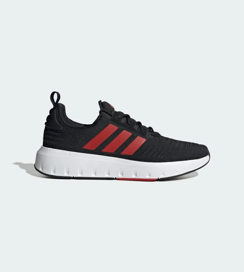 Adidas Swift Run 23 “Core Black / Better Scarlet” (IG4706)