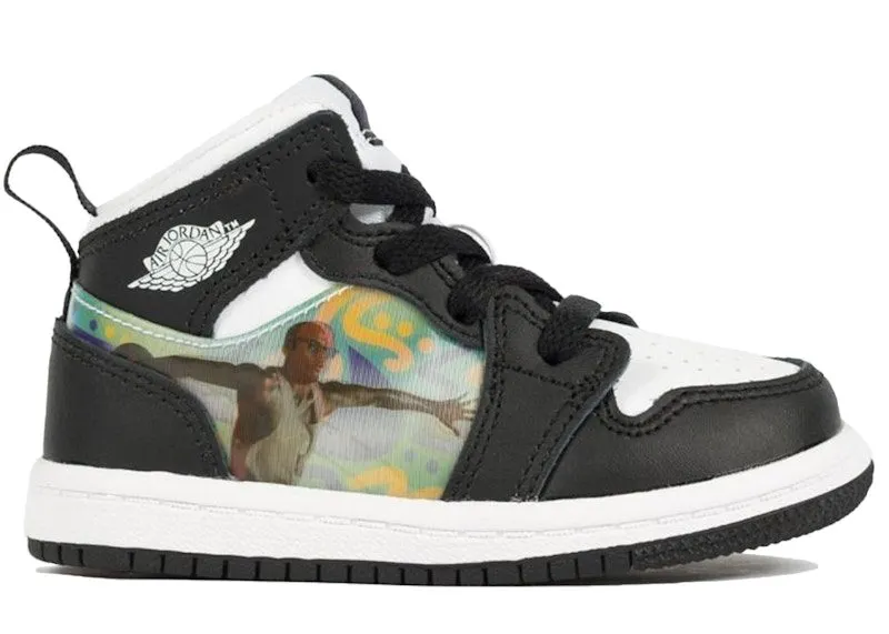 Jordan 1 Mid Baby/Toddler Black (DR9494-001)