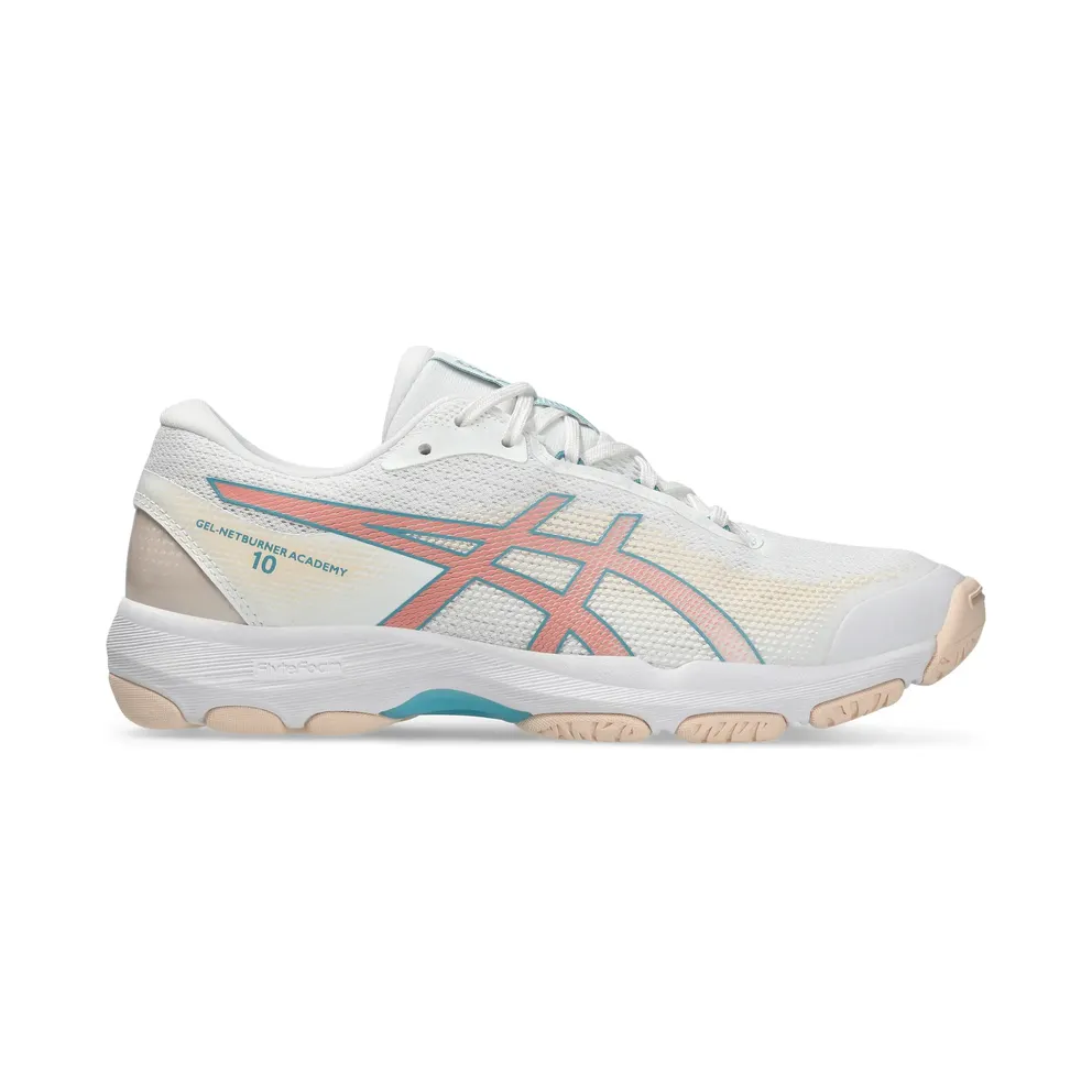 Asics Gel-Netburner Academy 10 Weiß (1072A114 – 103)