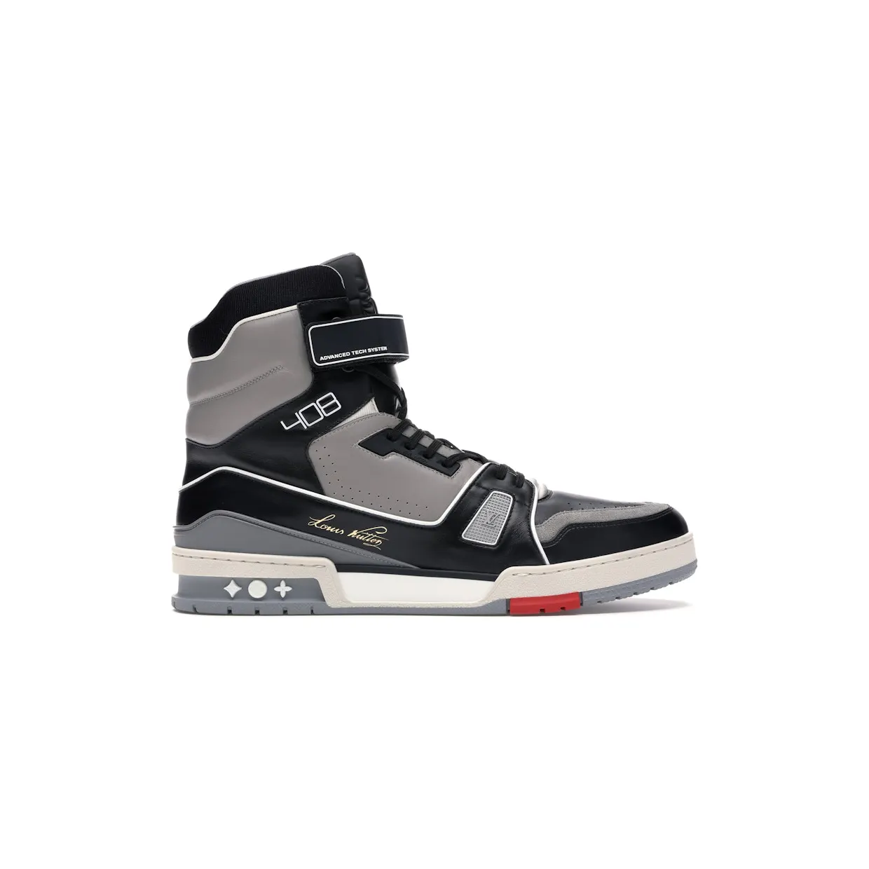 Louis Vuitton LV Trainer Boot High Black Grey