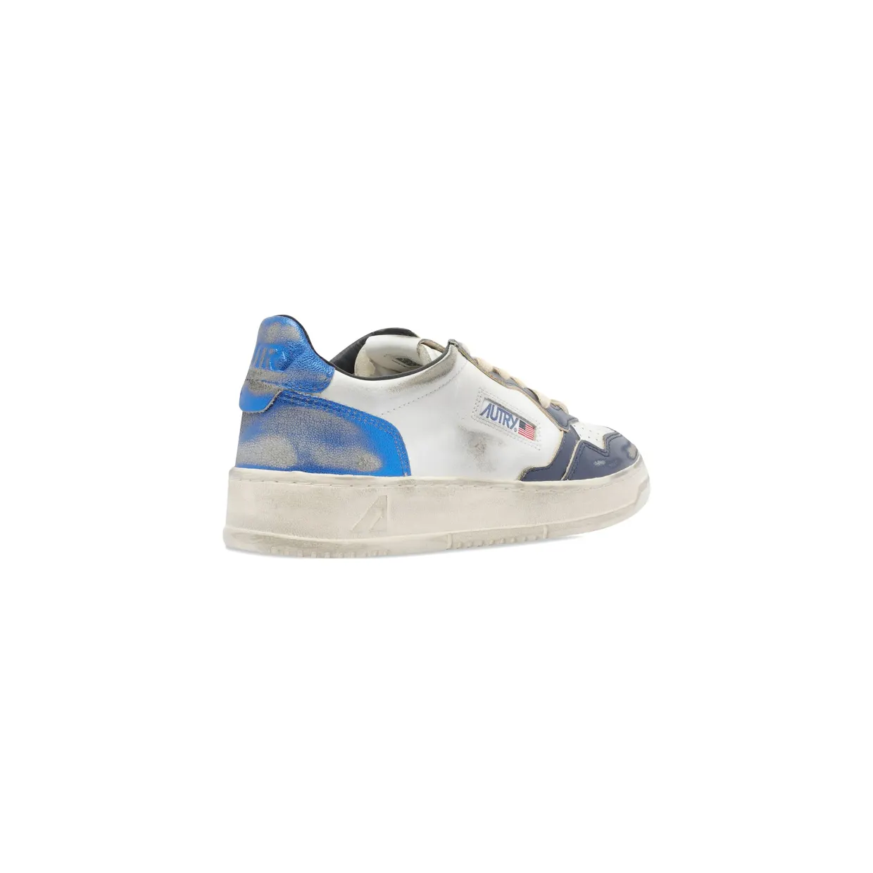 Autry Leather Logo “White/Blue” (AVLM SV55) (2)