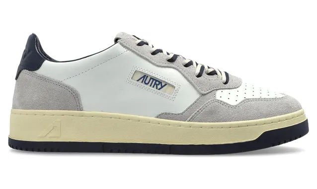Autry Medalist Suede-panel “White/Grey” (AULM BW04)