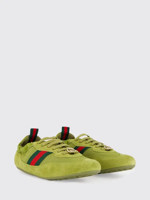 Gucci Shift Suede and Mesh Green (857963AAF1Z3150)