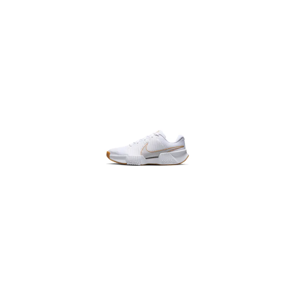 Nike GP Challenge 1.5 Clay Court “White / Summit White / Linen / Light Orewood Brown” (IR2776-100)