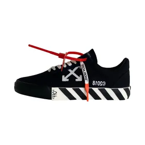 Off-White Vulc Low Top Sneakers Black (Updated Stripes) (OWIA146R198000161000)