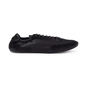 Prada Collapse Re-Nylon Sneakers Black Suede (1E959N_D7C_F0002_F_005)