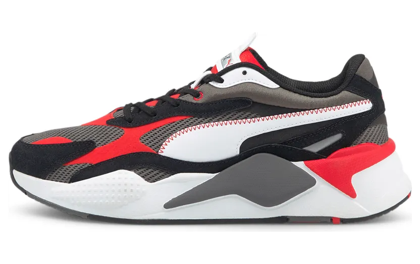 Puma RS-X³ Twill Air Mesh Grijs/Rood (368845-02)