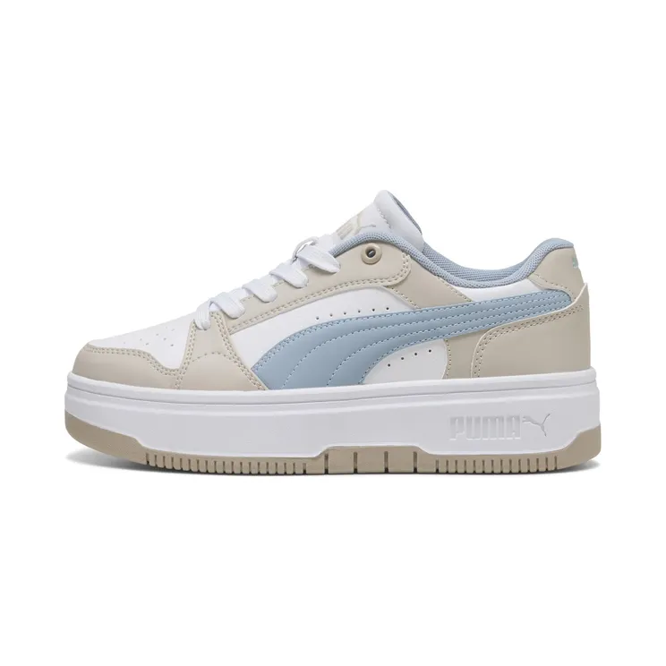 Puma Rebound Femme Low “Silver Fog / Sea Illusion / Puma White” (402592_21)