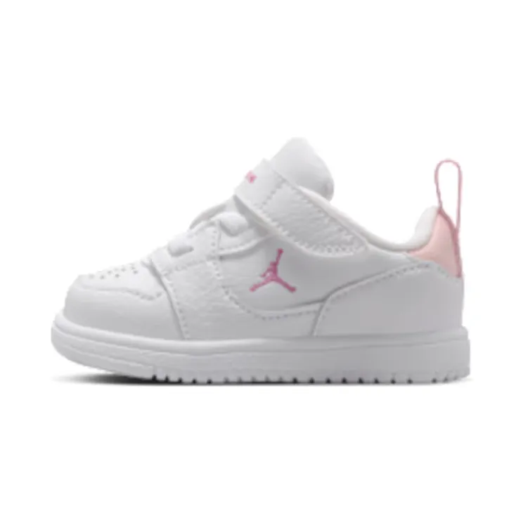 Nike Jordan Court Connect Low “White / Pink Foam / China Rose” (IQ6047-101)