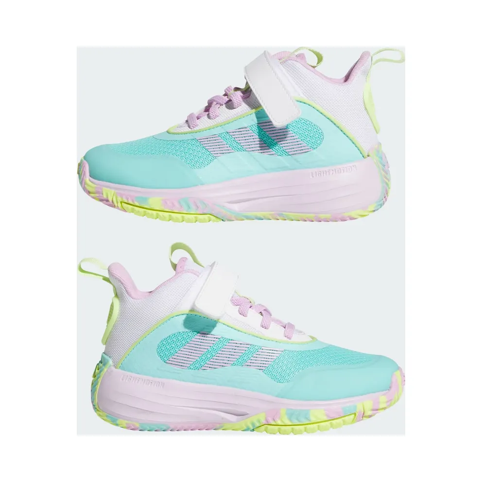 Adidas Ownthegame 3.0 Flash Aqua / Bliss Lilac / Cloud White (JS2179)