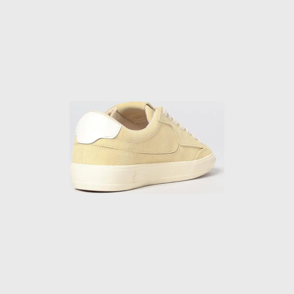 Autry Windscape Leather and Suede Low-Top Sneakers with Carved Logo Yellow (SCLWKT04) (2)