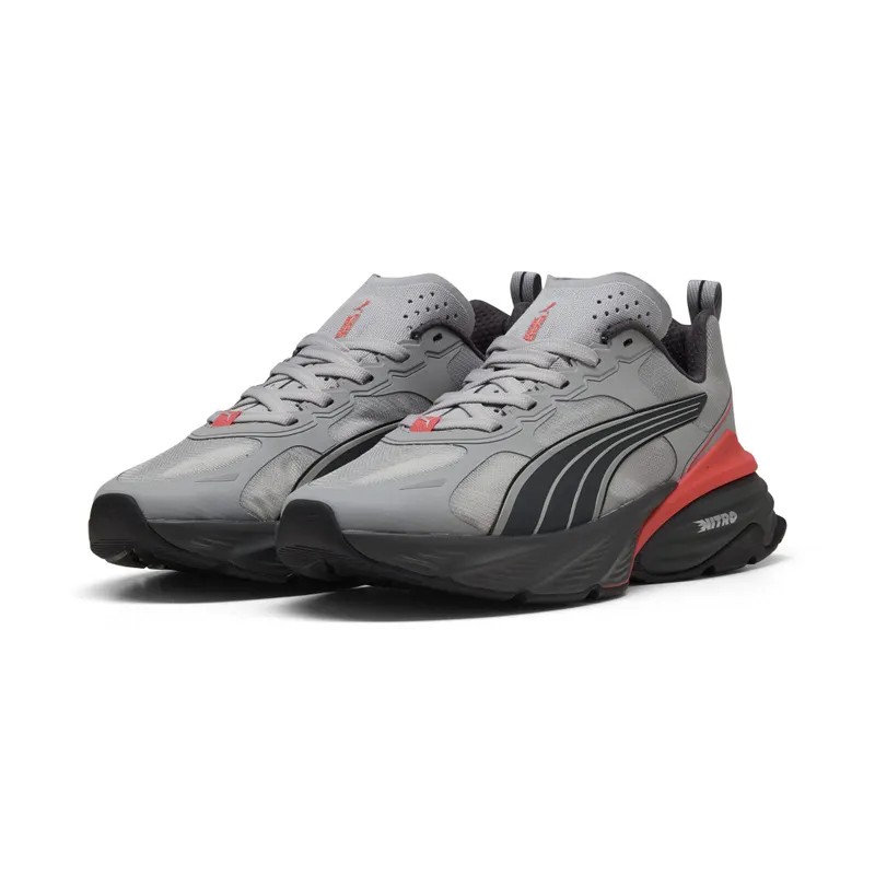 PUMA Fade Nitro™ V2 Gray Echo/Shadow Gray/Red Glamour (403299-11)