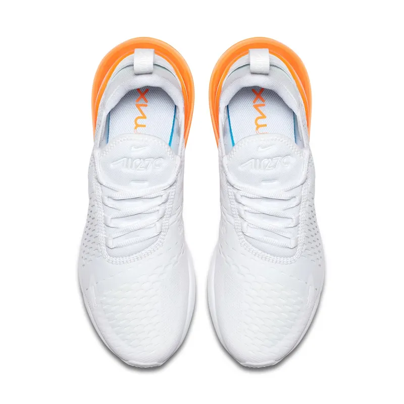 Nike Air Max 270 White Pack (Total Orange) White/White-Total Orange (AH8050-102)