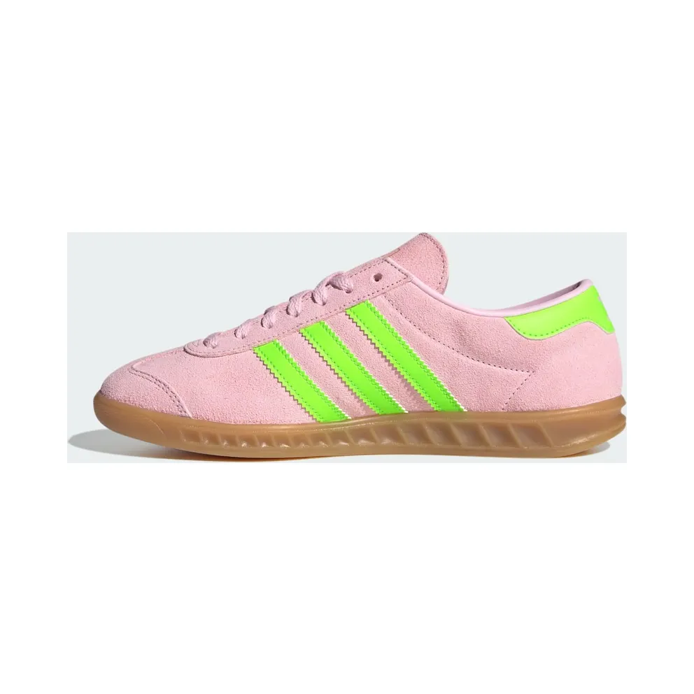 Adidas Hamburg Clear Pink / Solar Green / Gold Metallic (JS0683)