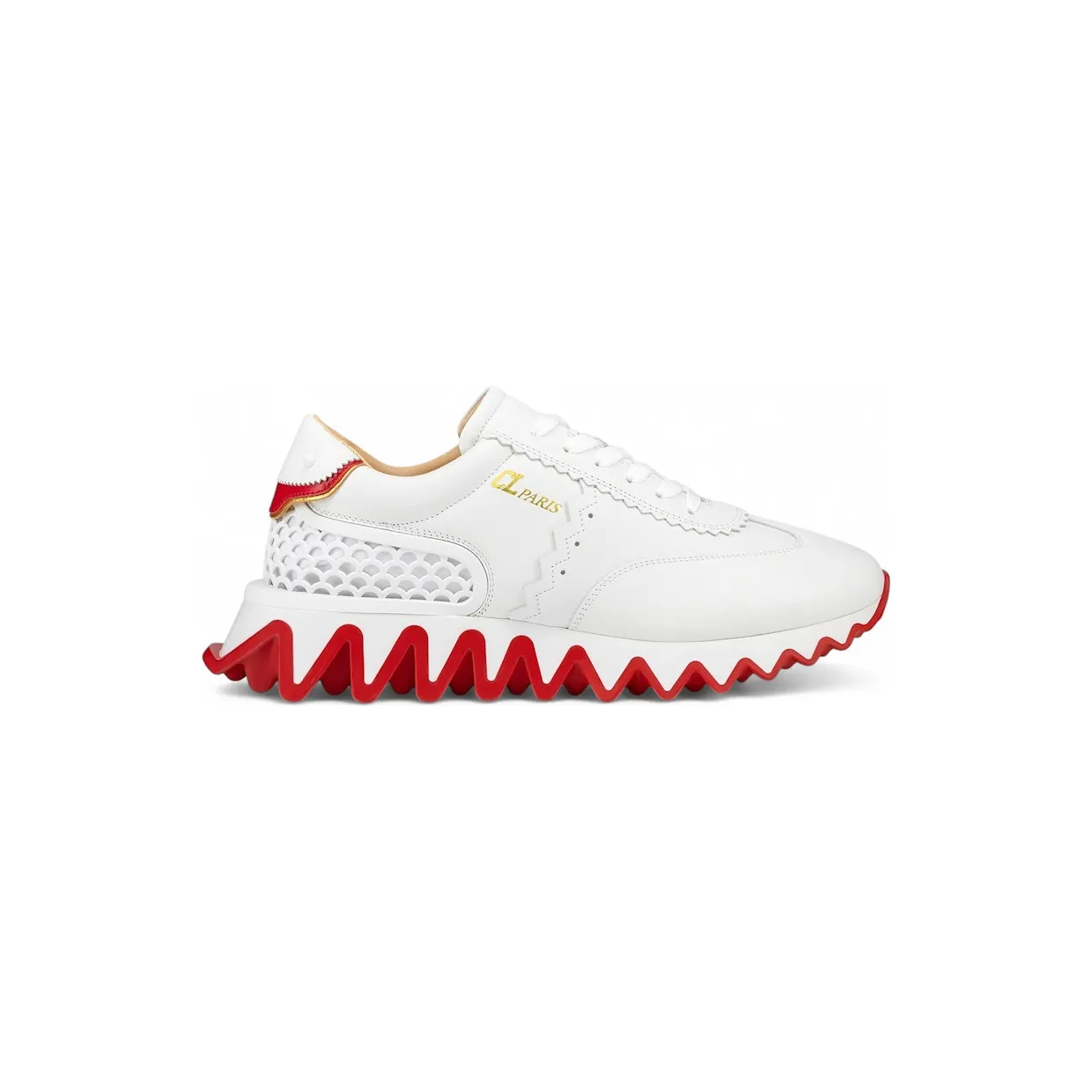 Christian Louboutin Loubishark White Red (3200517WH43)