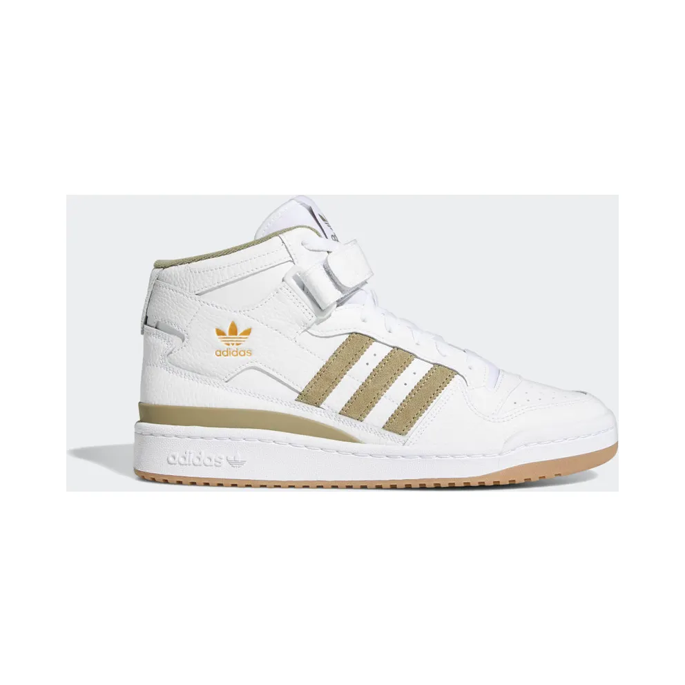 Adidas Forum Mid Cloud White / Orbit Green / Gum (GY5821)