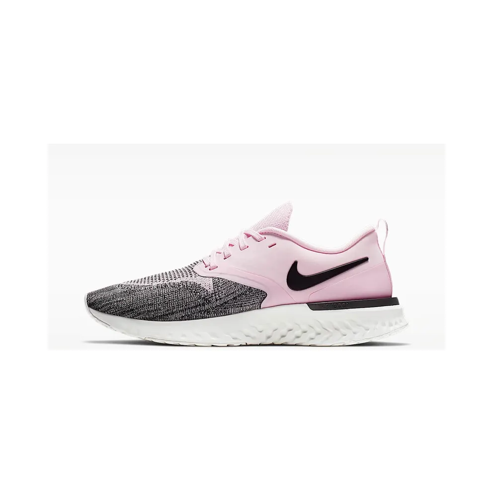 Nike Odyssey React Flyknit 2 “Pink Foam / Platinum Tint / Black” (AH1016-601)