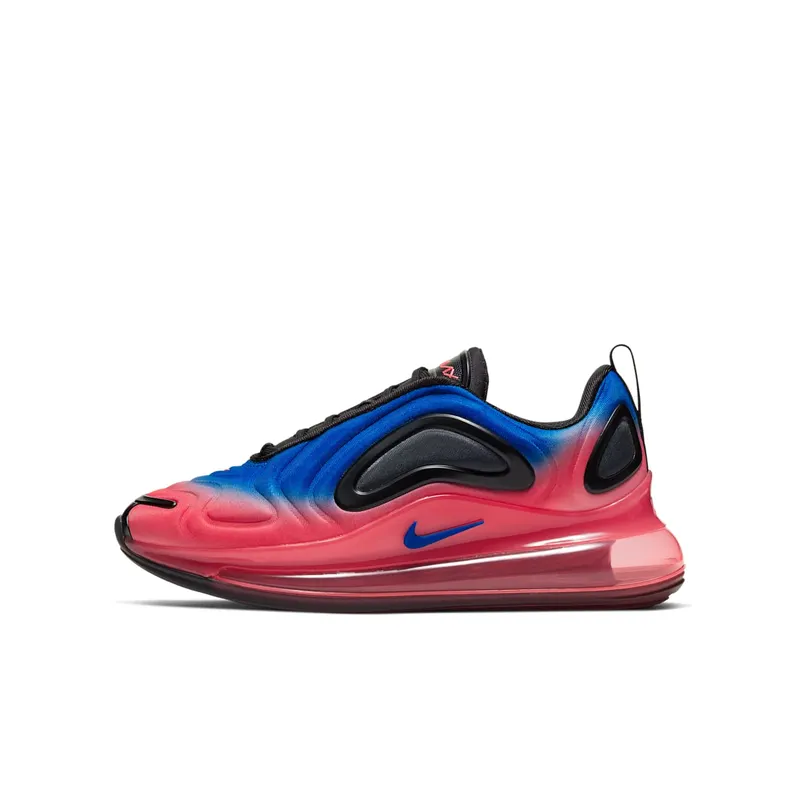 Nike Air Max 720 Flash Crimson Racer Blue (GS) Black/Flash Crimson-Racer Blue (AQ3196-013)