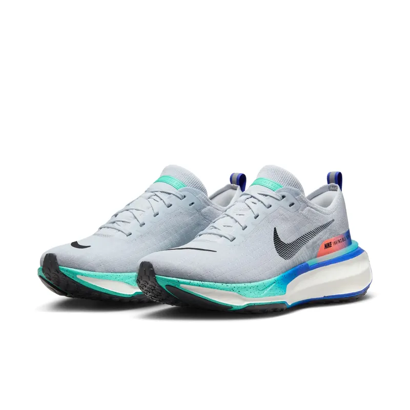 Nike ZoomX Invincible Run 3 “Pure Platinum Bright Mango Cool Mint” (HF4904-043)