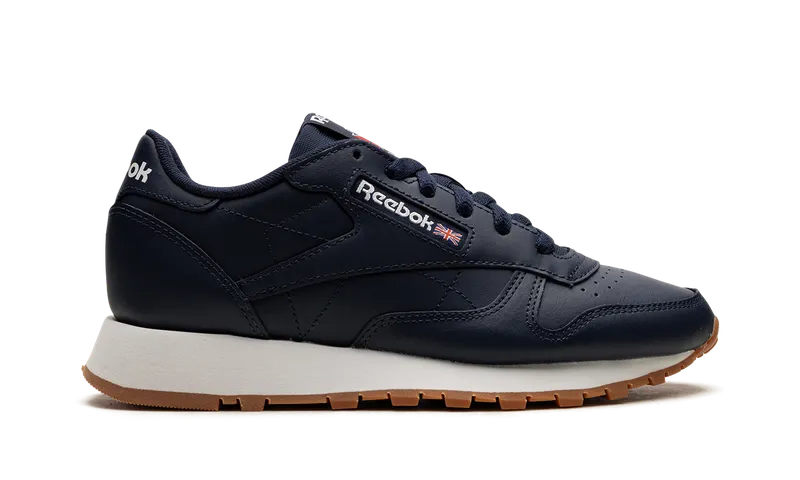Reebok Classic Leather Shoes Vector Navy / Cloud White / Reebok Rubber Gum-03 (GY3600)
